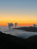 Sunset Geysers - Small (8x10) Canvas Print